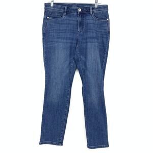 J. Jill Authentic Fit Stretch Denim Womens Size 6 Slim Ankle Jeans